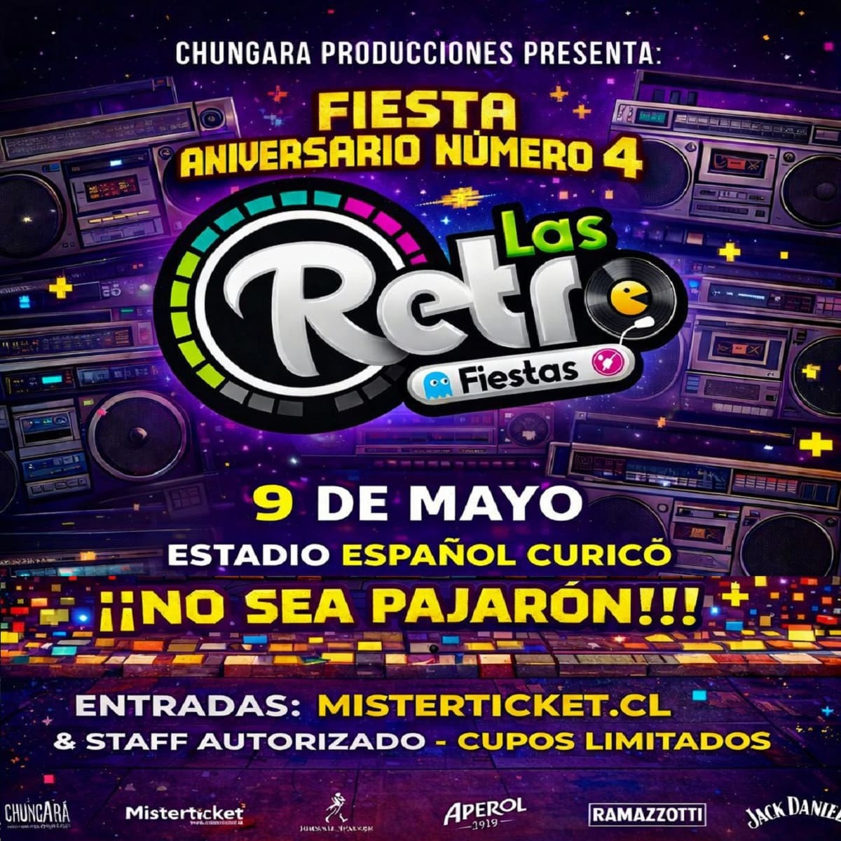 RETRO FIESTA - ANIVERSARIO 4